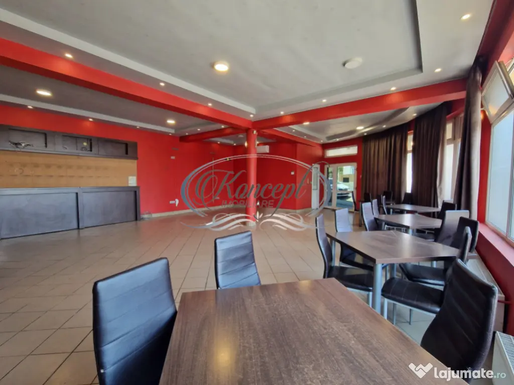 Spatiu comercial cu terasa si vitrina, Dambul Rotund 