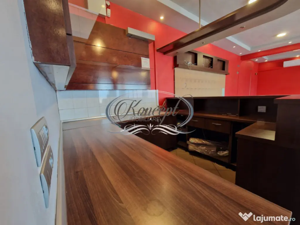 Spatiu comercial cu terasa si vitrina, Dambul Rotund 