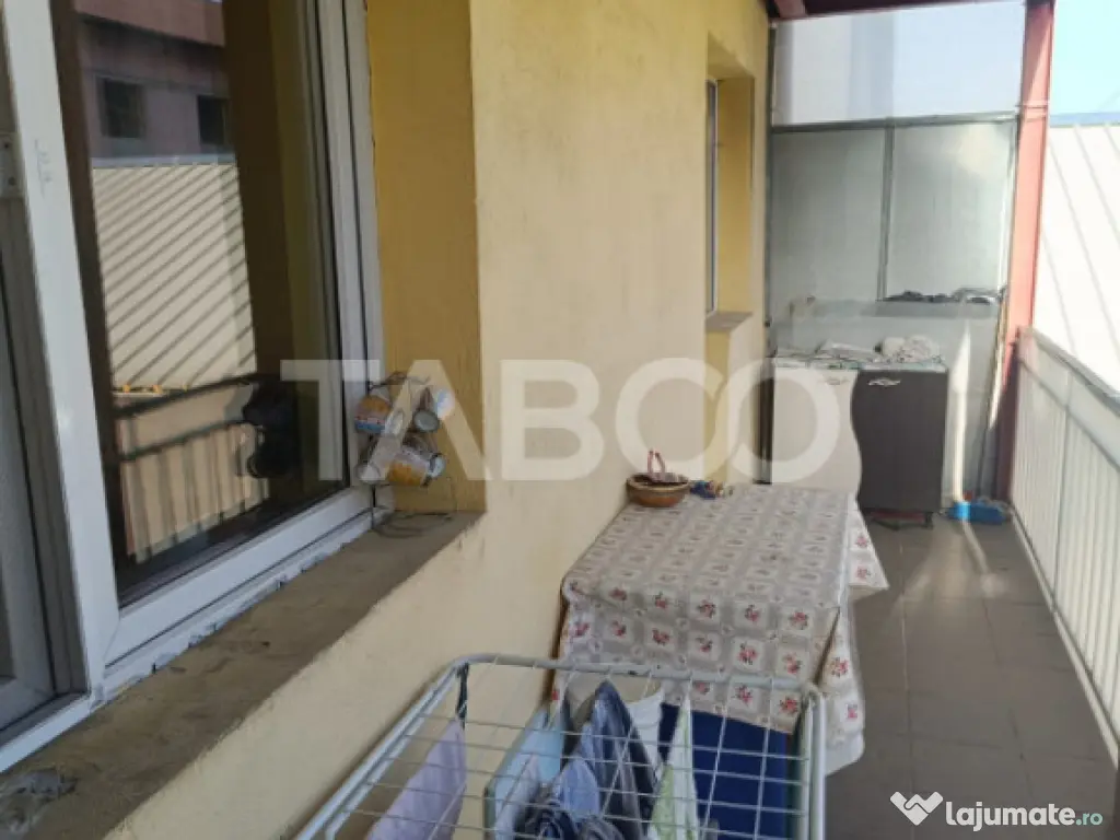 Garsoniera cat un apartament! 51 mp utili balcon 6 mp etaj 3 