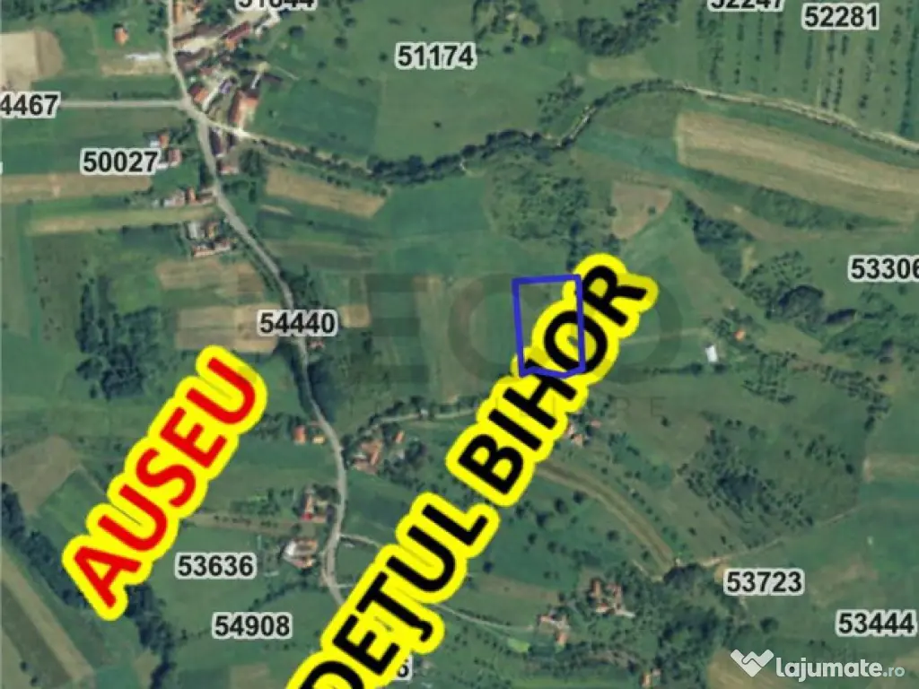 RECO teren de in Comuna Auseu 