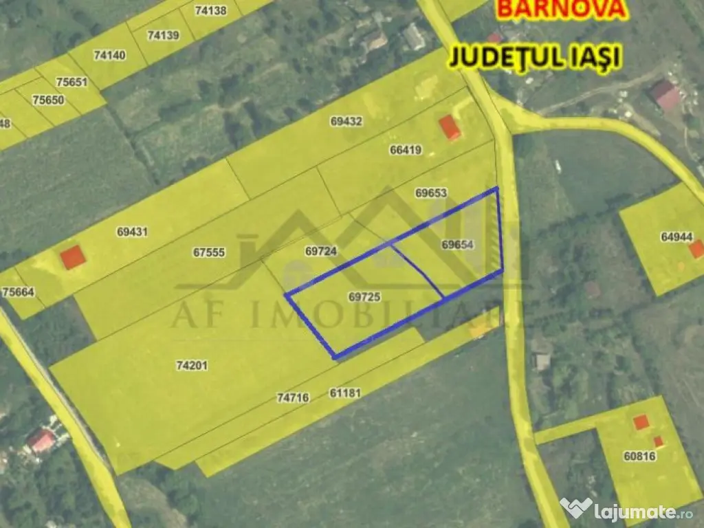 Ocazie! Barnova sat Todirel teren 4777mp intravilan str. as