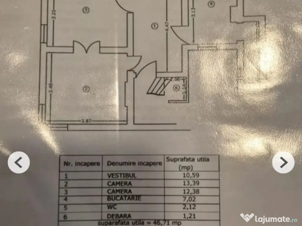 Apartament in vila 2 camere 