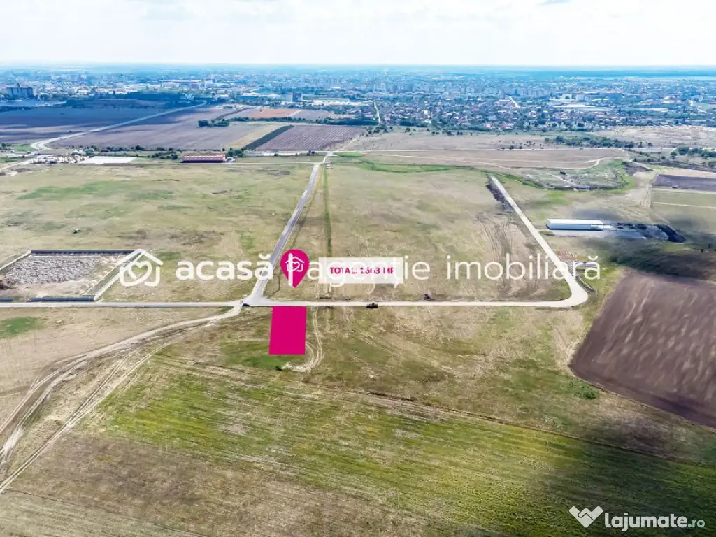 Oportunitate – Teren industrial 1.663 mp lângă Centur...