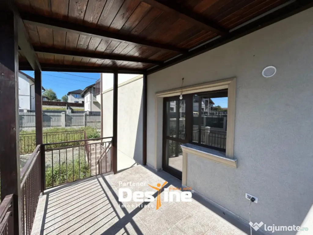 Casă tip DUPLEX 110mp - 300 mp teren Valea Lupului - toate 