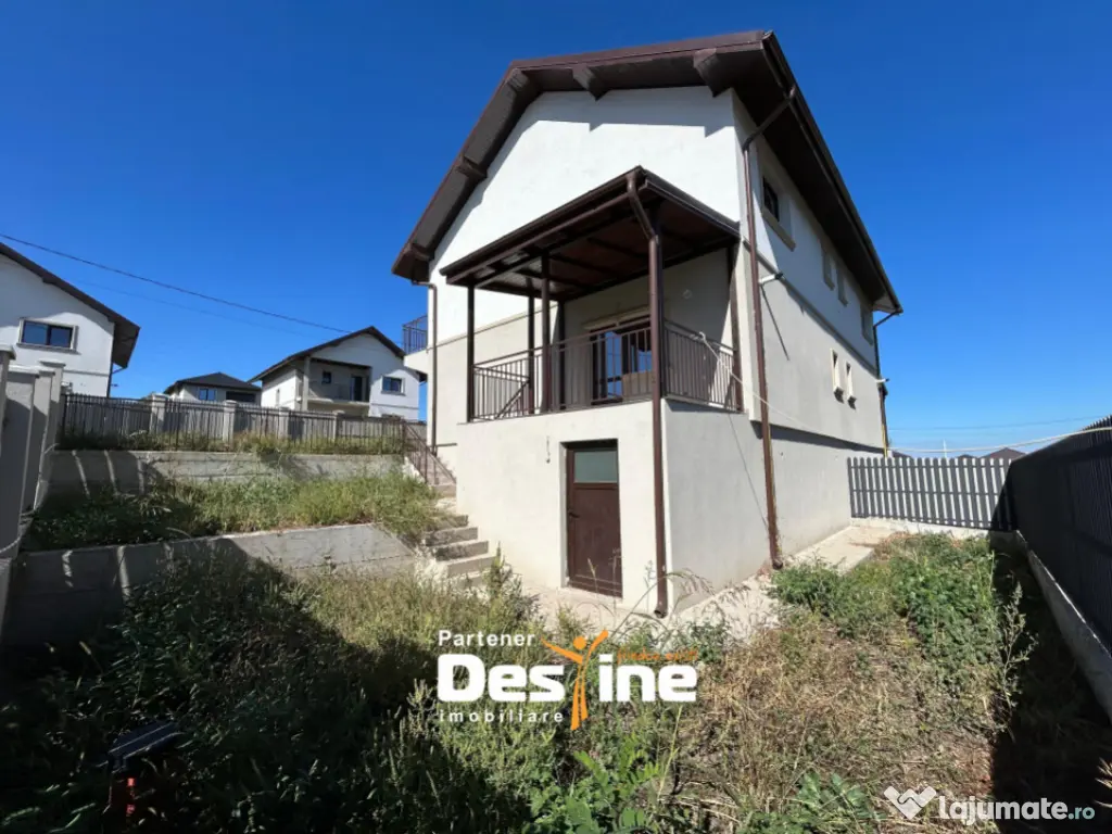 Casă tip DUPLEX 110mp - 300 mp teren Valea Lupului - toate 