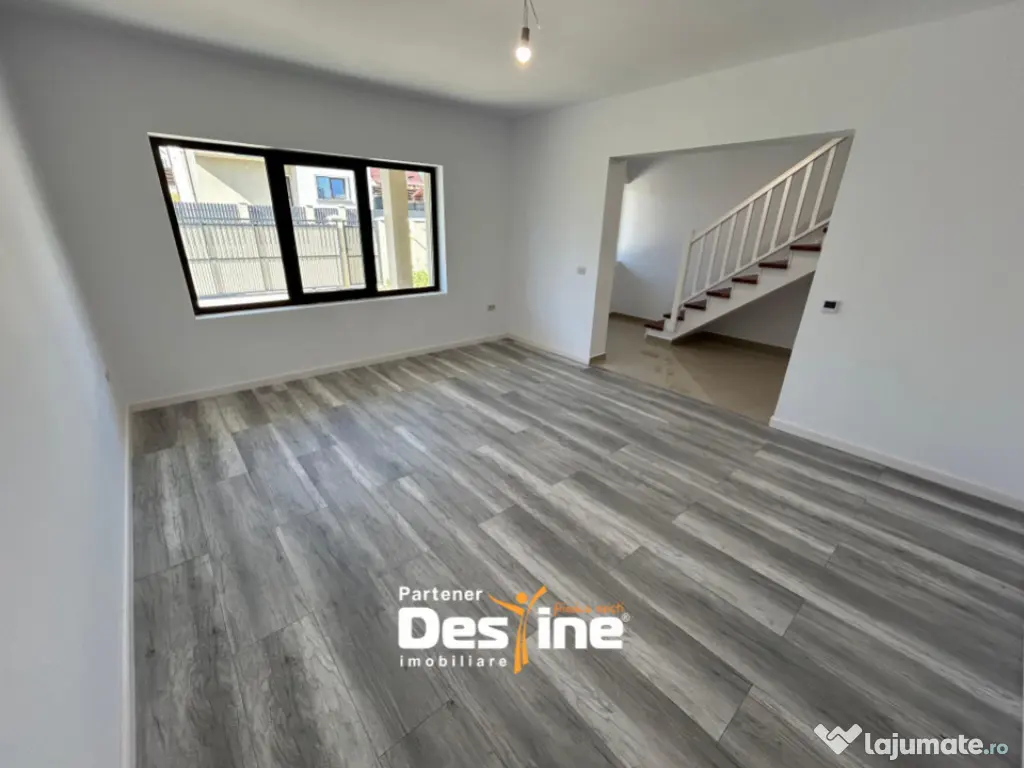 Casă tip DUPLEX 110mp - 300 mp teren Valea Lupului - toate 