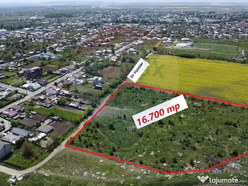 Teren Intravilan 16.700 Roman jud. Neamț / Strada Visinilor 