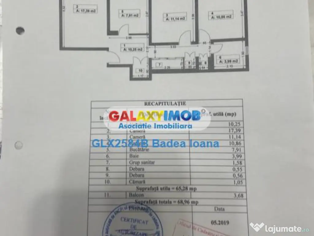 Apartament 3 camere, decomandat, bloc 1984 - metrou Dristor