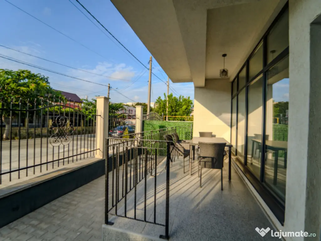 Vilă stil mediteranean Ovidiu poziție excelentă 4 camere