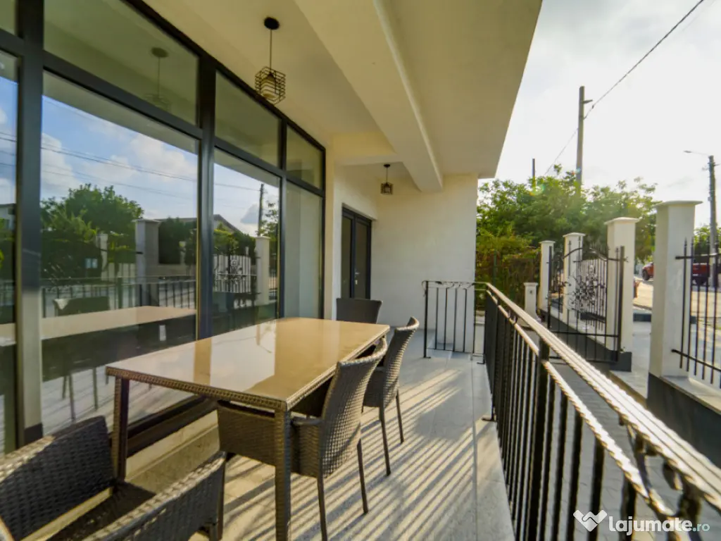 Vilă stil mediteranean Ovidiu poziție excelentă 4 camere