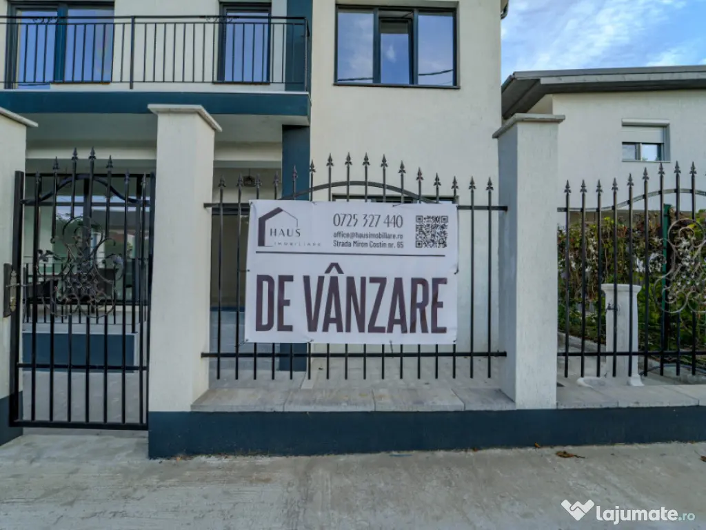 Vilă stil mediteranean Ovidiu poziție excelentă 4 camere