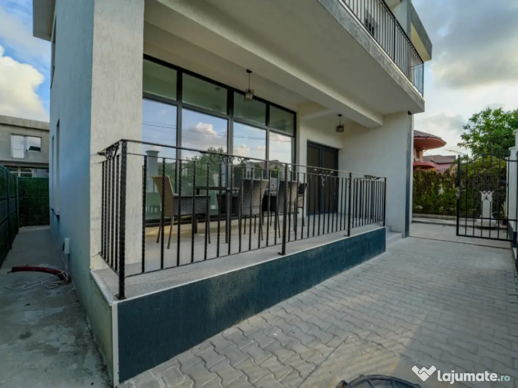 Vilă stil mediteranean Ovidiu poziție excelentă 4 camere