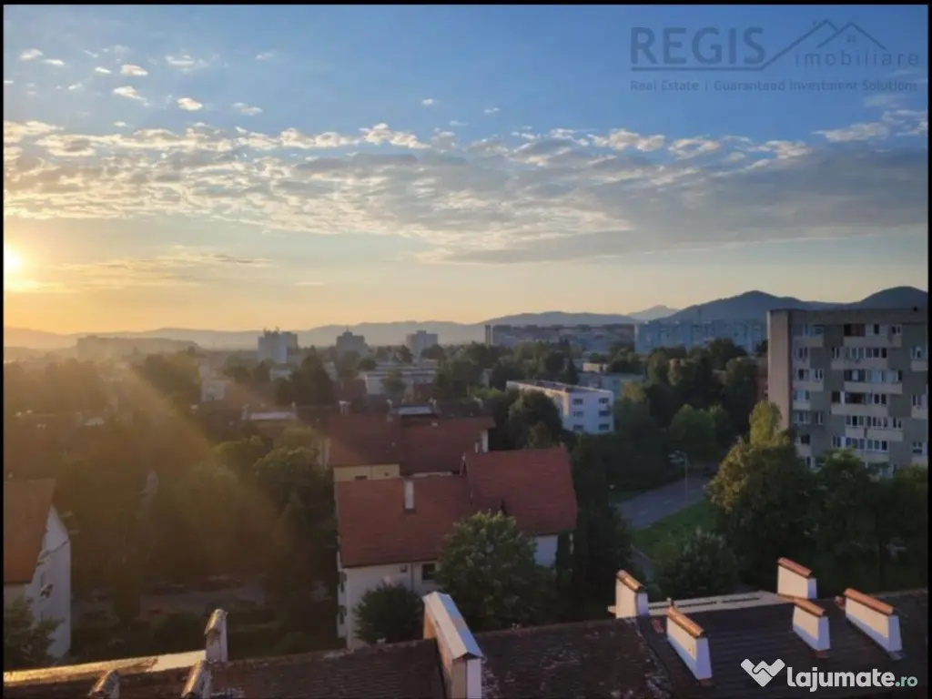 Apartament 2 camere cu vedere spectaculoasa asupra orasului 