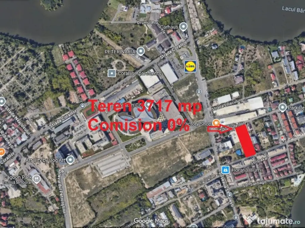 Teren Baneasa-Sos. Straulesti| Deschidere Dubla| Localizare Excelenta 