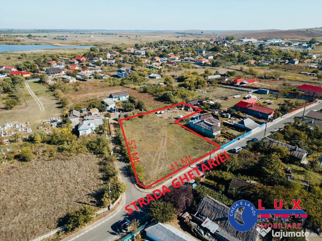 ID 7868 EXCLUSIVITATE - Teren intravilan în Murighiol