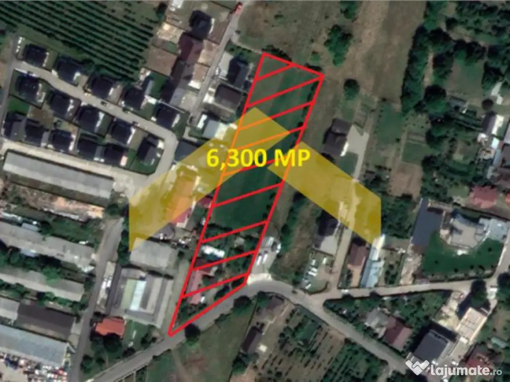 Teren 6,300 MP casa de in orasul Falticeni