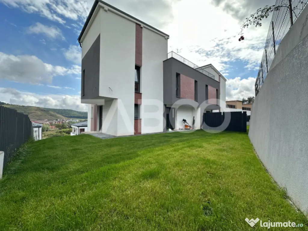 De vanzare duplex 200 mp utili si teren liber 180 mp cu gara 