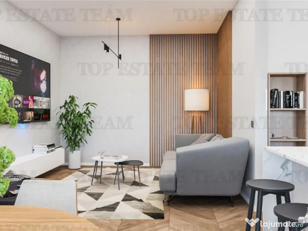 Apartament 2 camere intr-un bloc nou, modern, 62mp utili b 