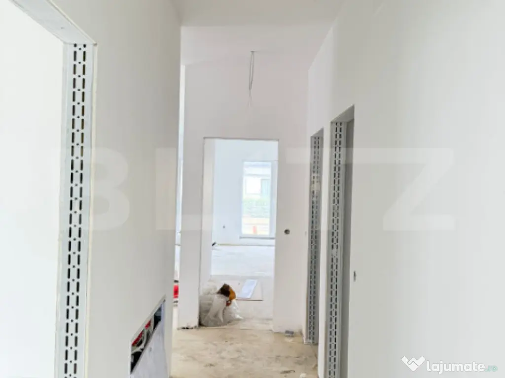 Casa individuala de 3 camere, 90mp, curtea 355mp, 15 minute