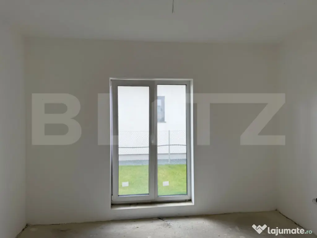 Casa individuala de 3 camere, 90mp, curtea 355mp, 15 minute