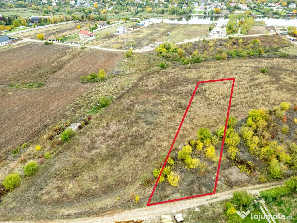 Teren 3000 mp în Snagov – zonă in dezvoltare, aproape...