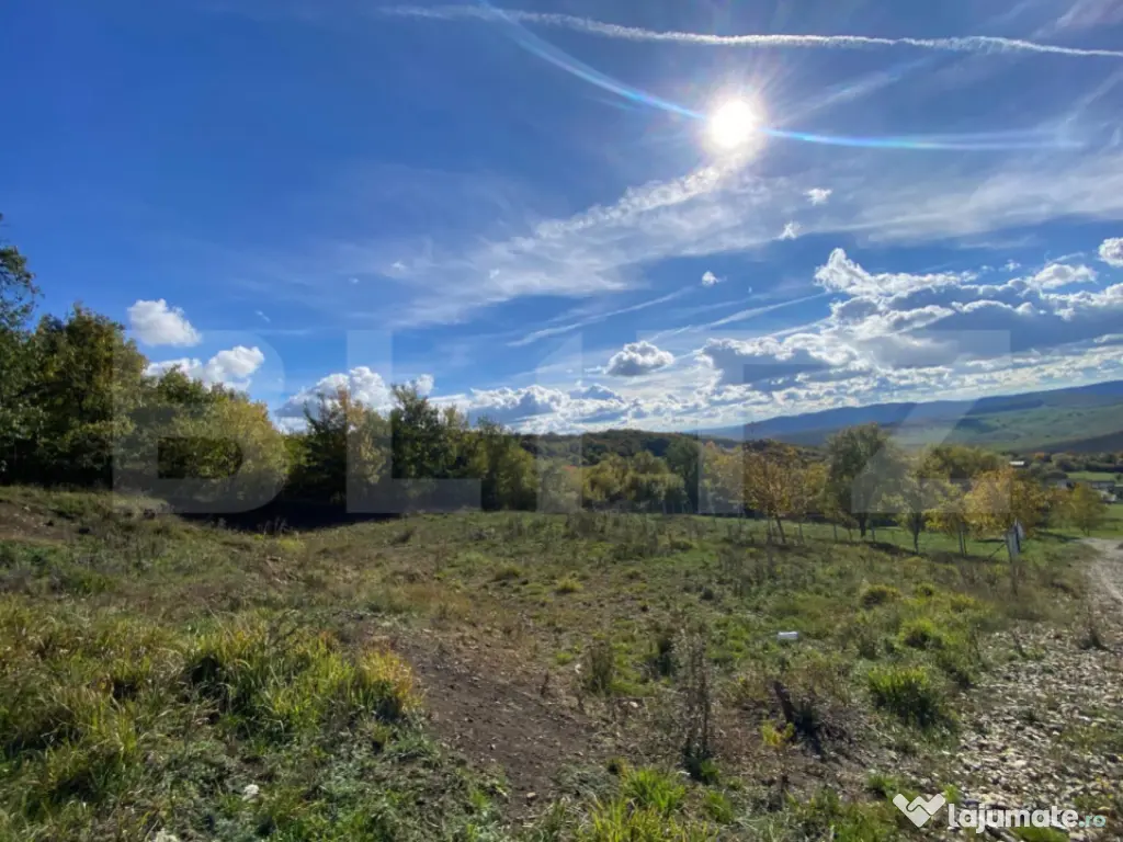 Teren 10 ari, Valea Budacului – priveliște superbă, zon? 