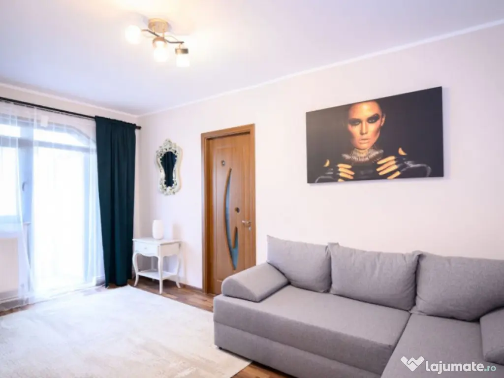 Apartament 2 camere, Casa de Cultură – 41 mp, etaj 3/4. 