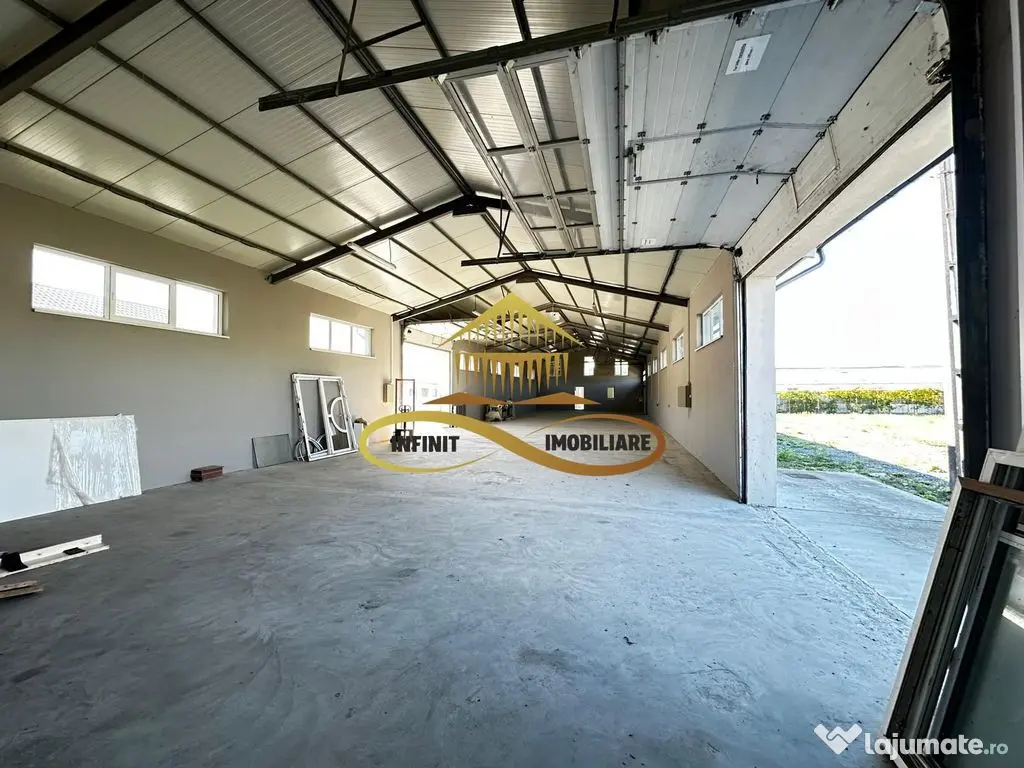Hala de inchiriat 415 mp Buhoci BACAU 
