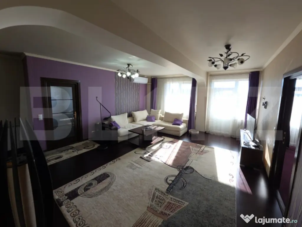 Apartament 110 mp, 3 camere cu parcare si boxa, Calea Moldov