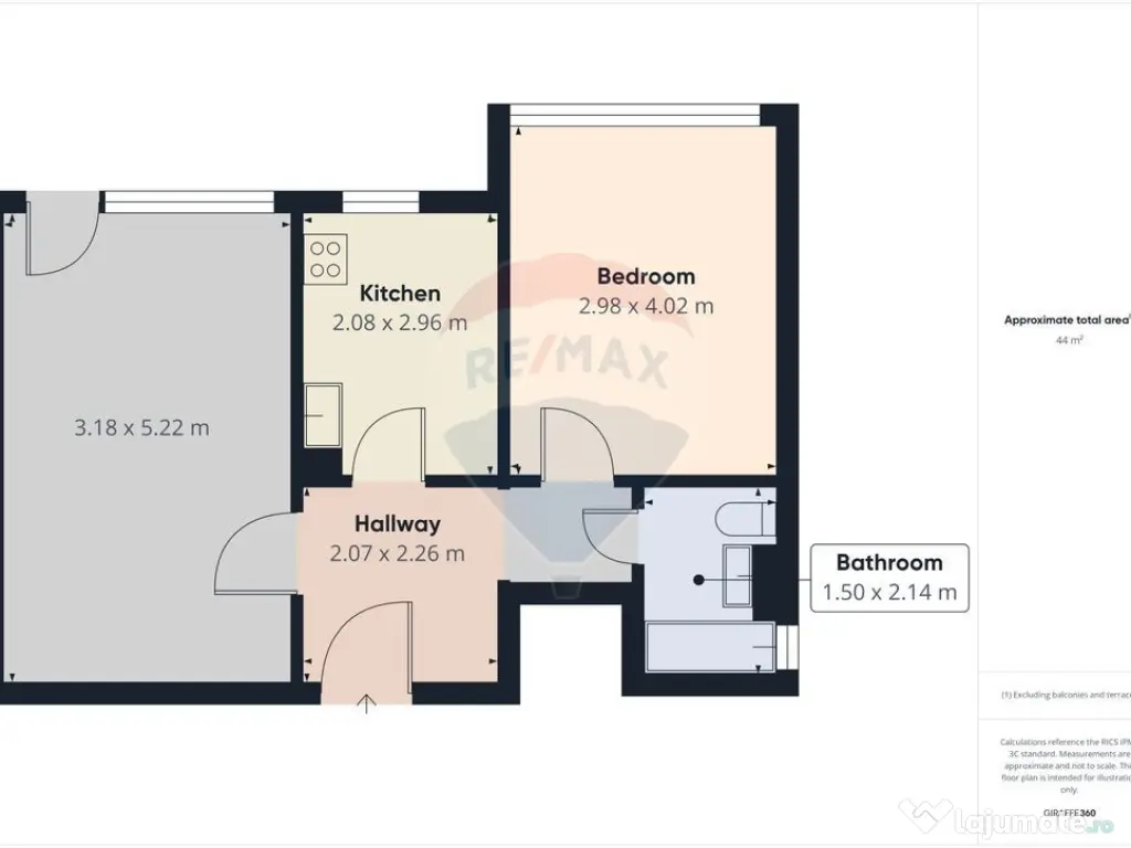 Apartament cu 2 camere de vanzare - Zona Alexandru Obregia 