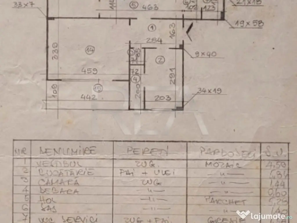 4 camere,Liviu Rebreanu,decomandat,et.1,parcare,79 mp,metrou