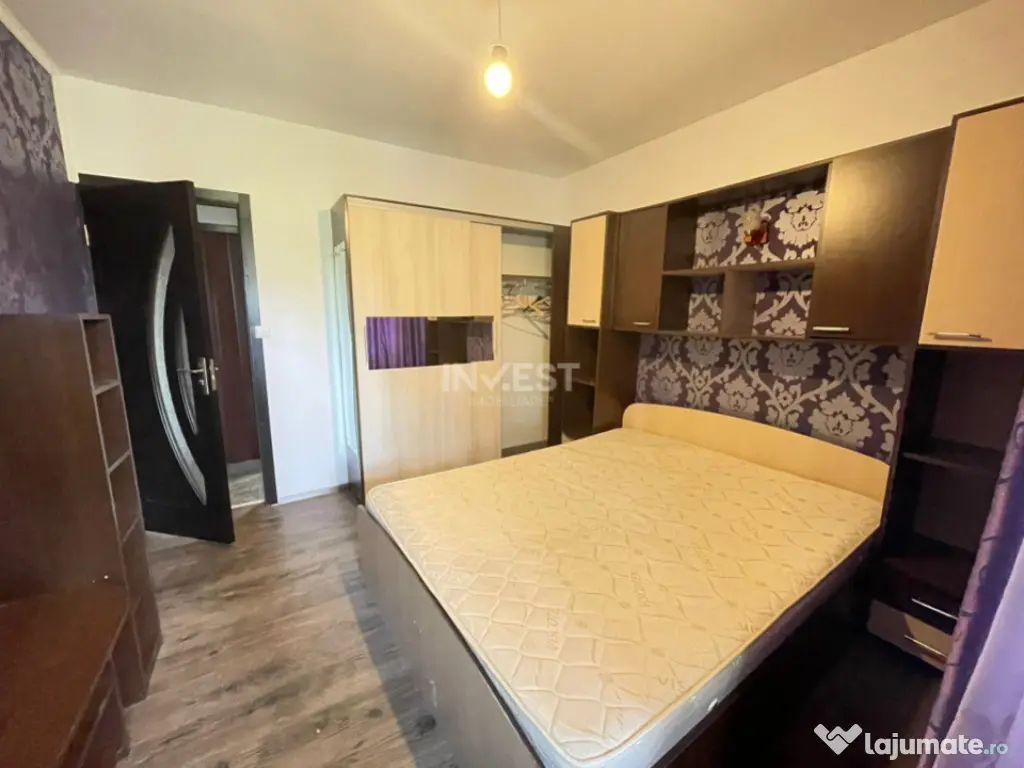 Apartament 3 camere-60 mp-Etaj 1-Podu Ros 