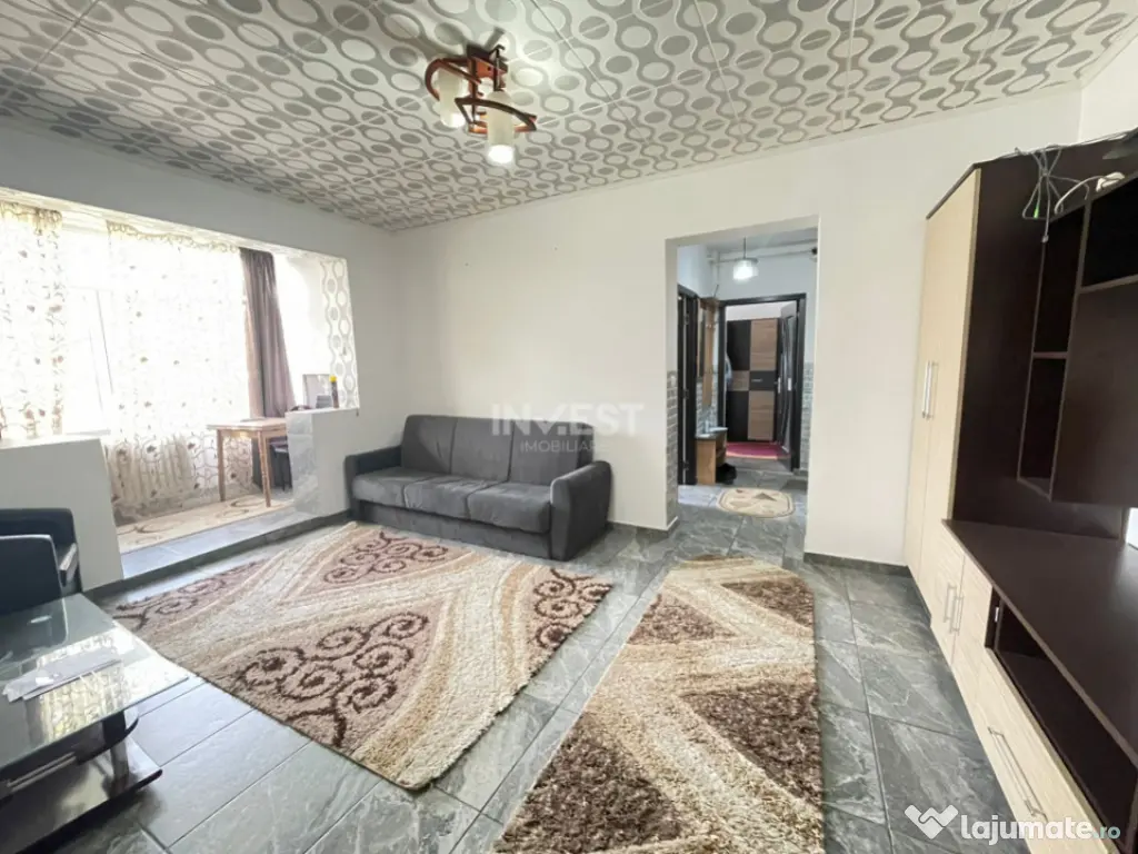 Apartament 3 camere-60 mp-Etaj 1-Podu Ros 