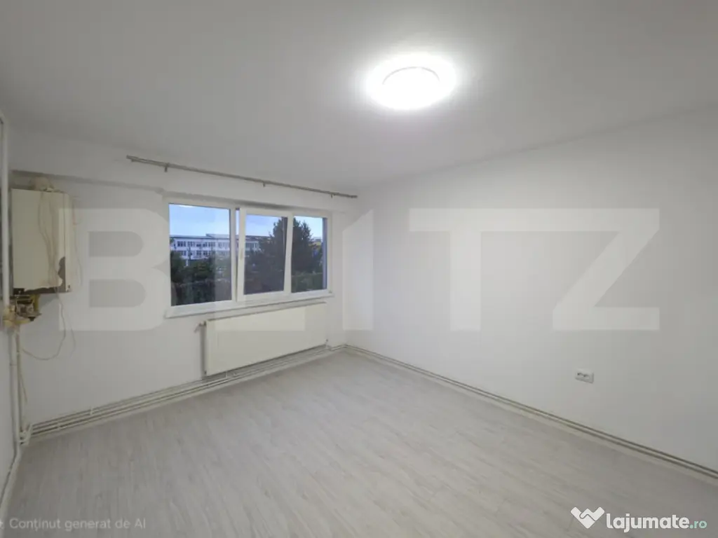 Garsonieră complet renovată – 22 mp utili, etaj intermed