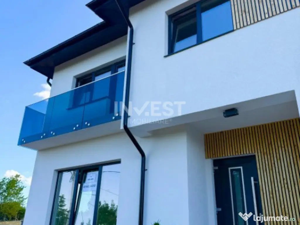 *Casă Modernă FINALIZATĂ* TVA 21% INCLUS - 115 MPU - 4 ca