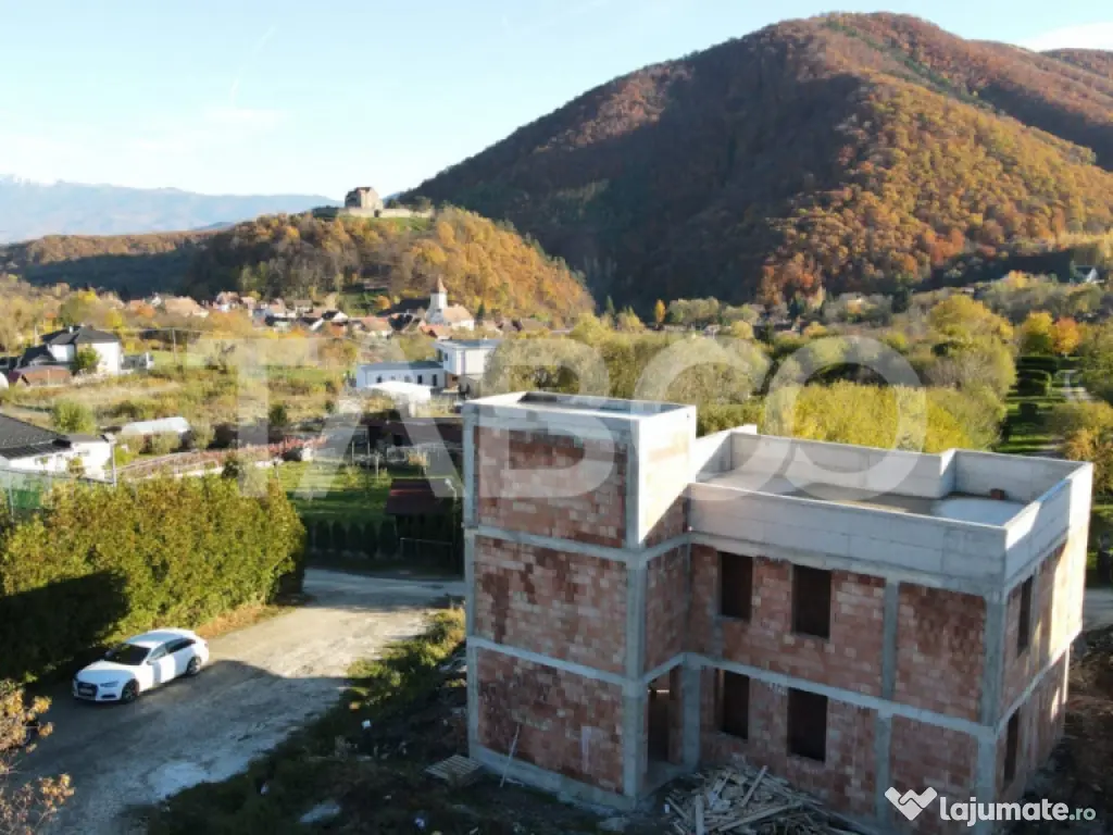 Vila premium Cisnadioara – panorama, piscina infinity, ter