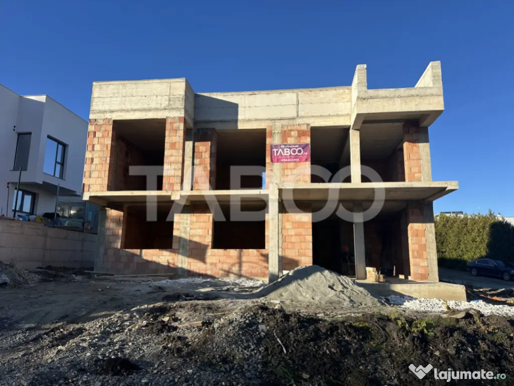 Vila premium Cisnadioara – panorama, piscina infinity, ter