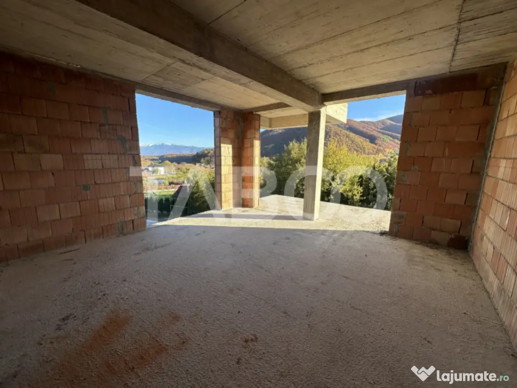 Vila premium Cisnadioara – panorama, piscina infinity, ter