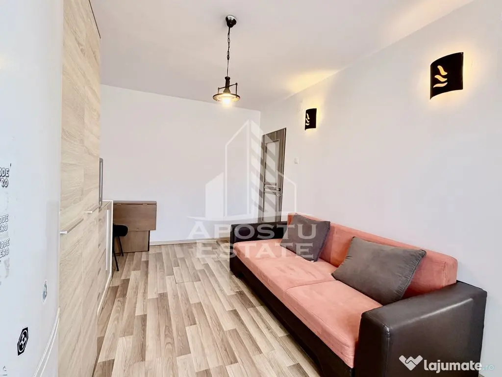 Garsoniera cu bucatarie inchisa gaz Calea Aradului 