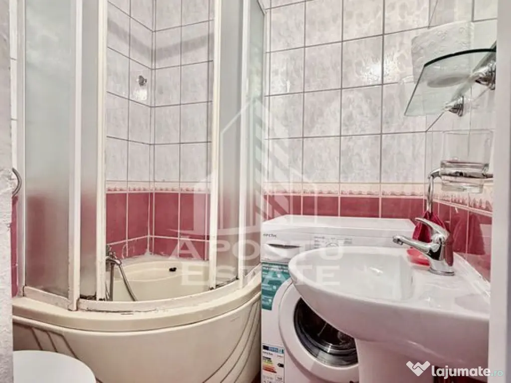 Garsoniera cu bucatarie inchisa gaz Calea Aradului 