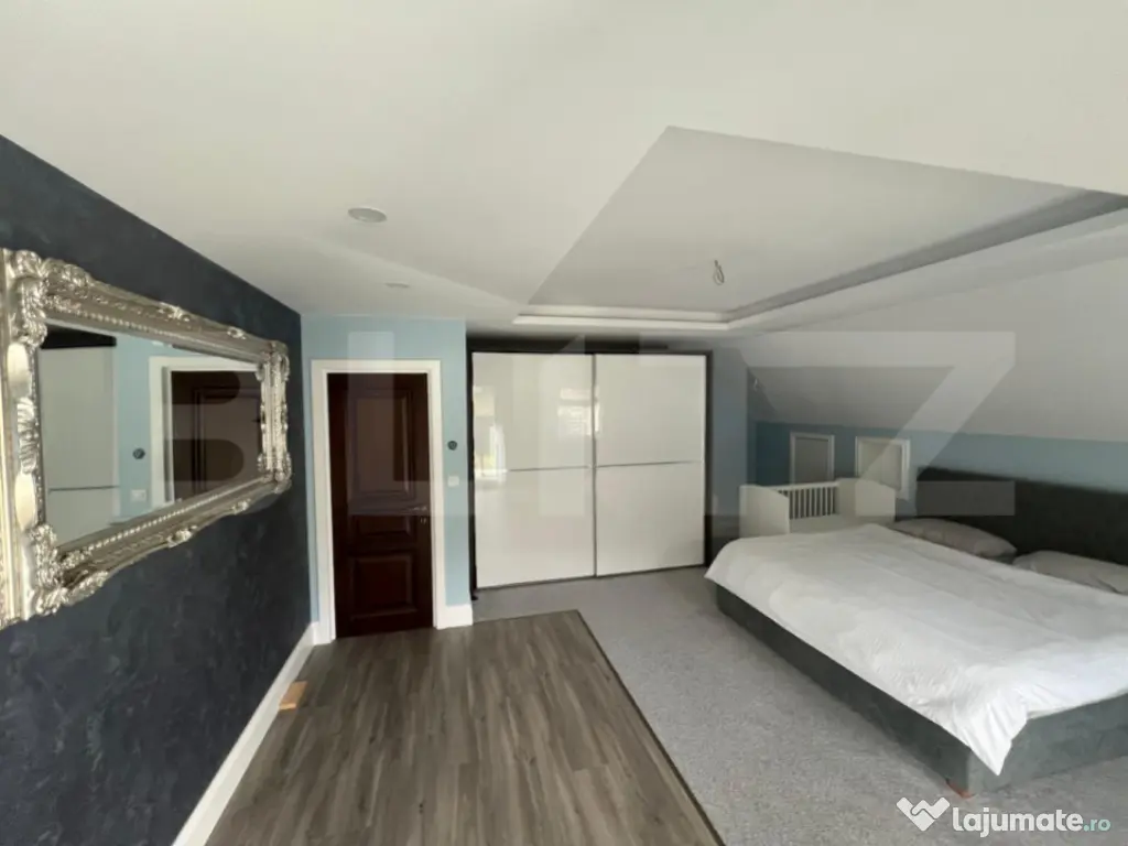 Vilă pentru pretențioși și teren 832mp la intrare în De