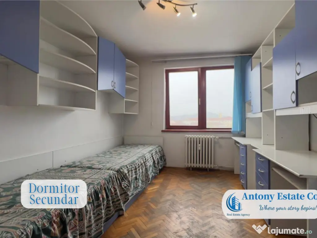 Apartament de , tip A, 3 camere semidecomandat, Central-Orad 