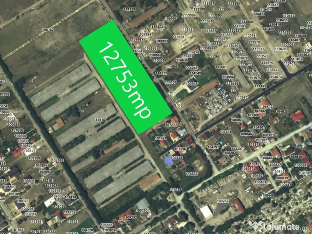 Teren intravilan parcelabil - Avicola Cumpana - deschider...