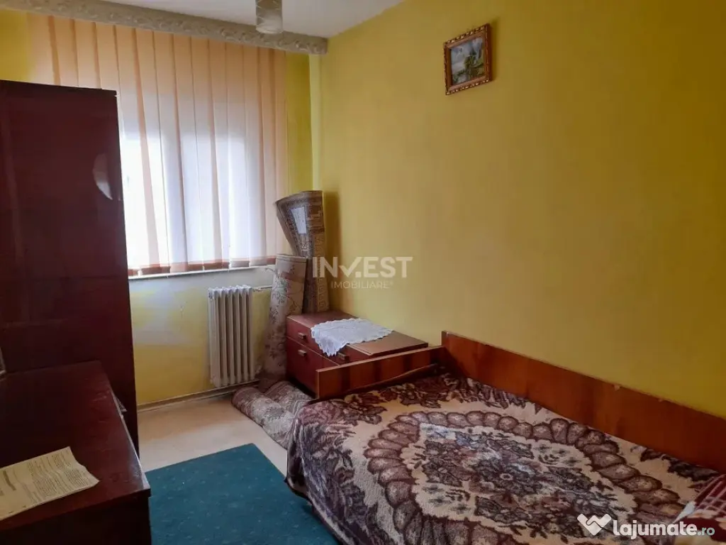 APARTAMENT 3 CAMERE, ETAJU 1, 60 MP UTILI, ALEXANDRU CEL BUN 