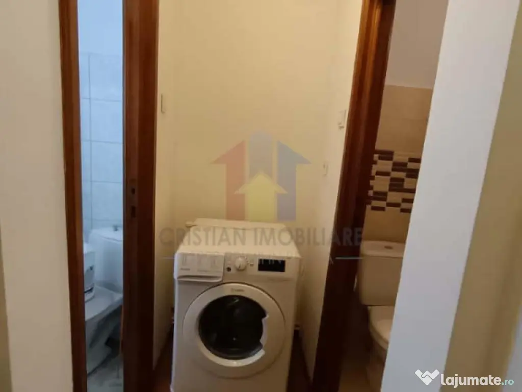 3 camere, parter cu balcon 14 m, Semimobilat, Garii