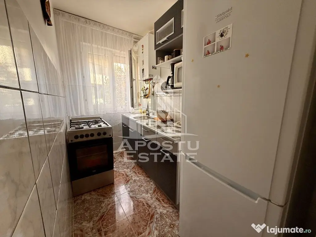 Apartament cu 2 camere, centrala proprie, zona Spitalului... 