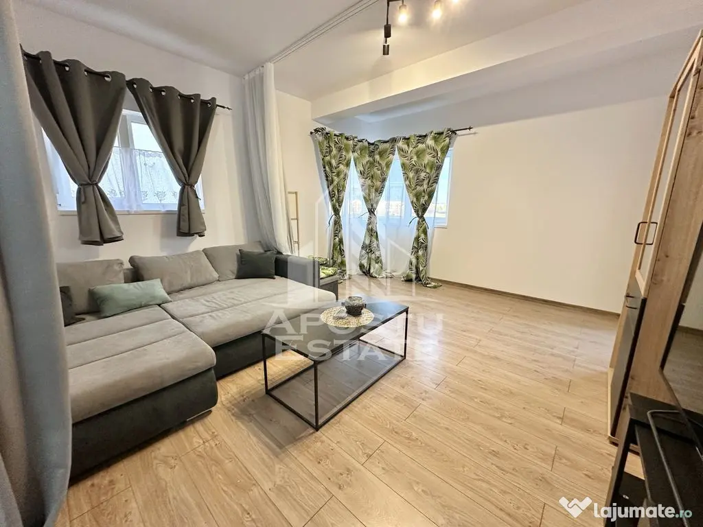 Apartament cu o camera mobilat, la etaj intermediar in Gi... 
