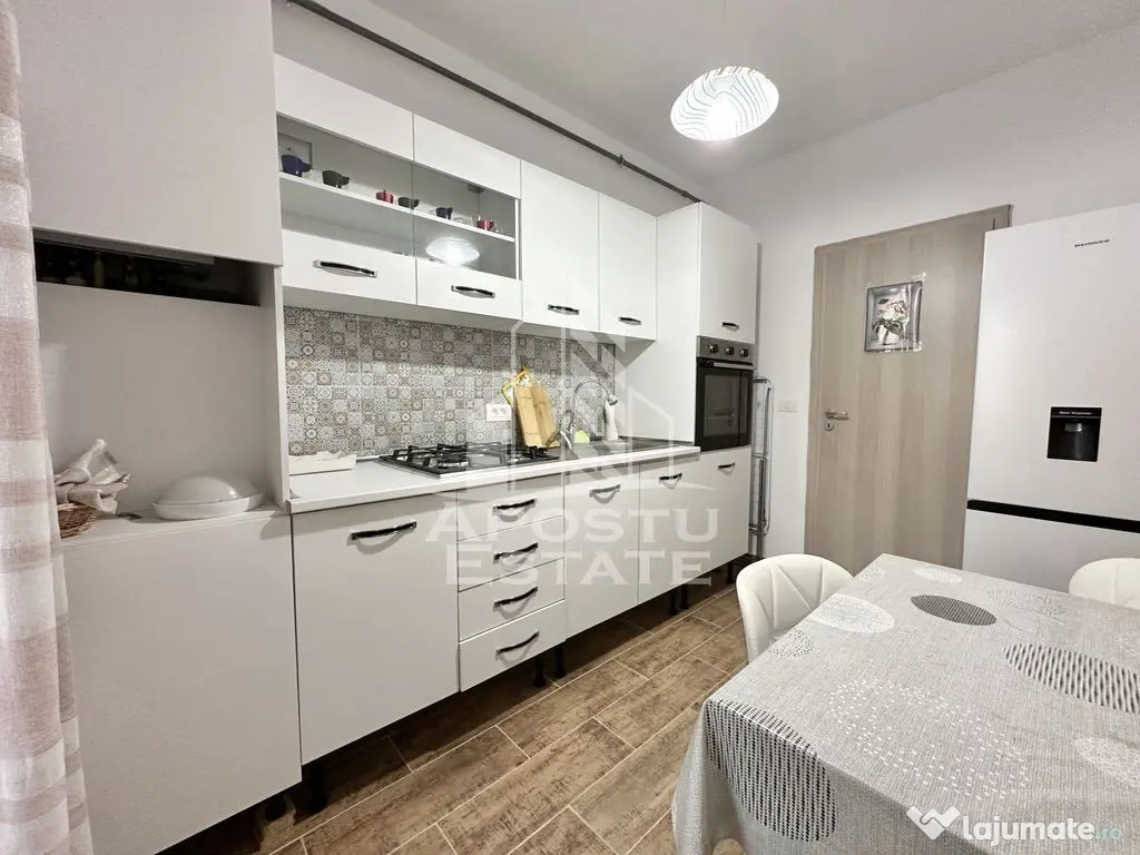 Apartament cu o camera mobilat, la etaj intermediar in Gi... 