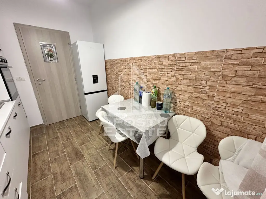 Apartament cu o camera mobilat, la etaj intermediar in Gi... 