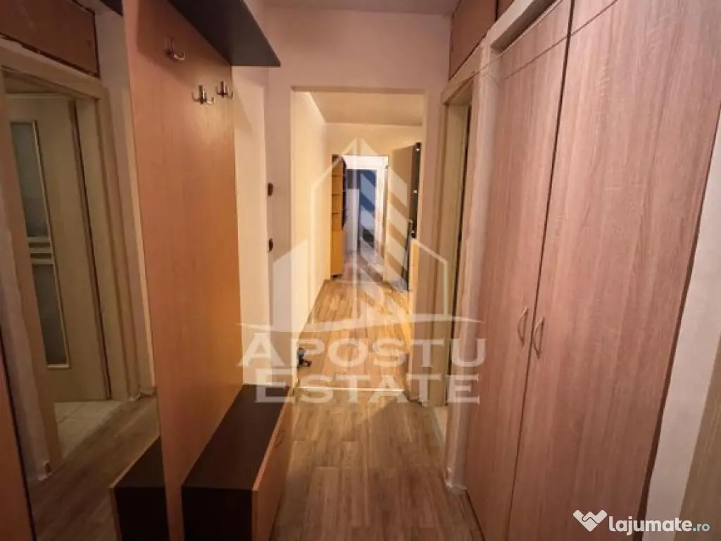 Apartament cu 3 camere zona Cetatii, Centrala proprie, Ac 